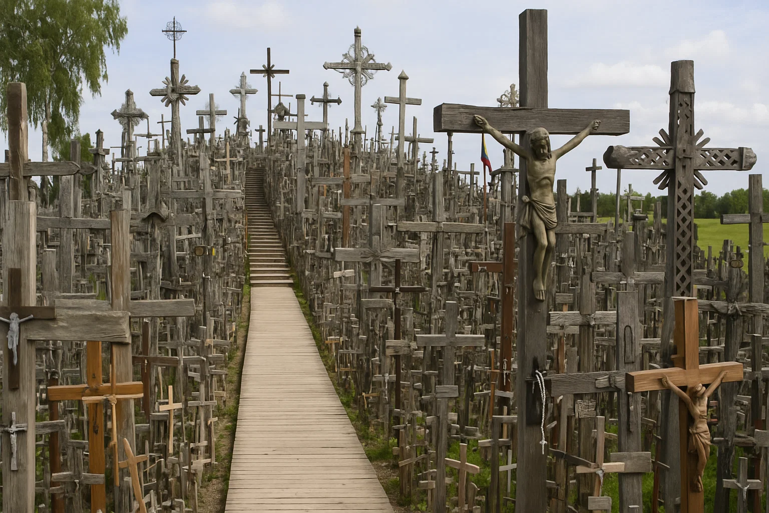 Hill of Crosses Lithuania
